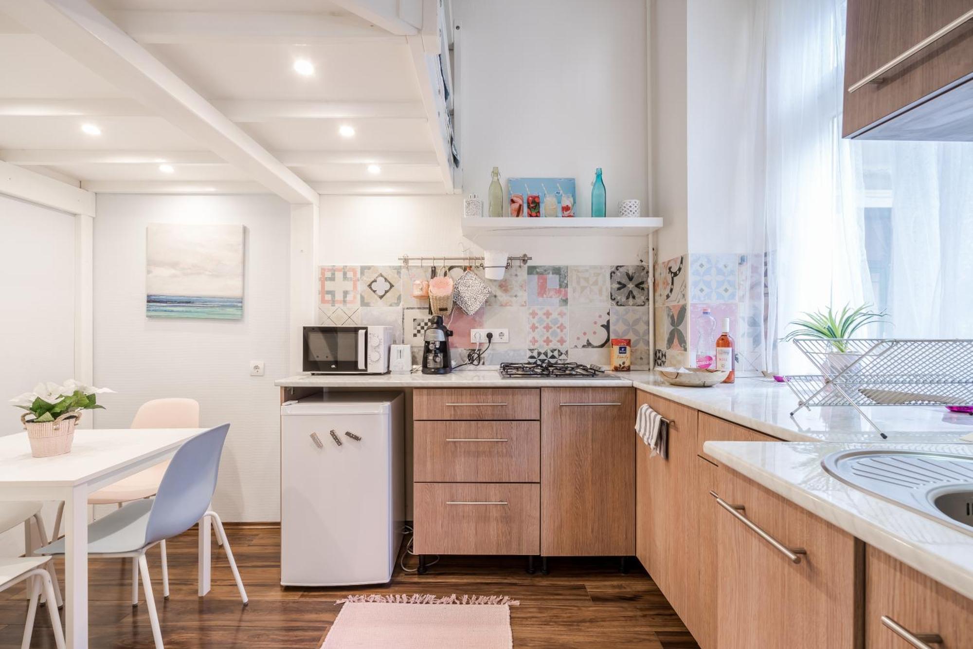 Bpr Stylish Mosaic Home With Terrace Budapest Extérieur photo