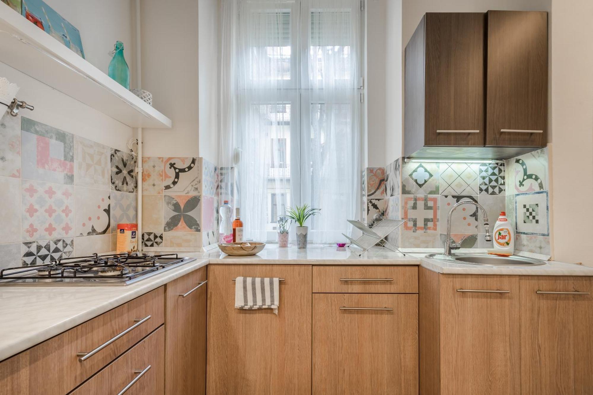 Bpr Stylish Mosaic Home With Terrace Budapest Extérieur photo